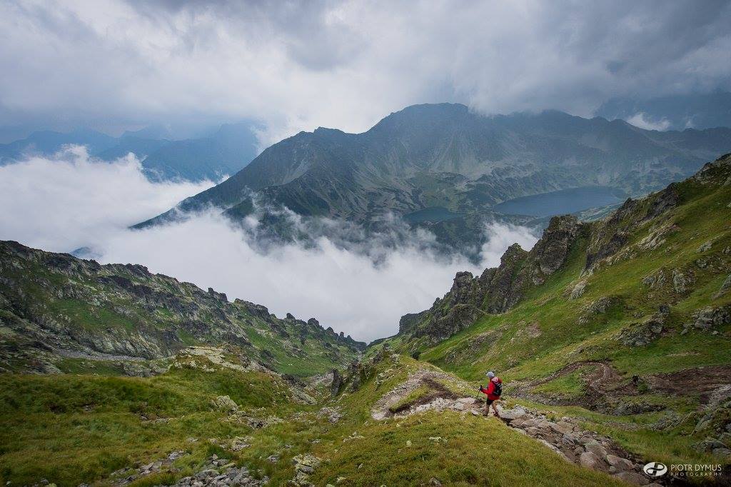Participants in the Ultra Grania Tatr race conquer the difficult mountain route.
