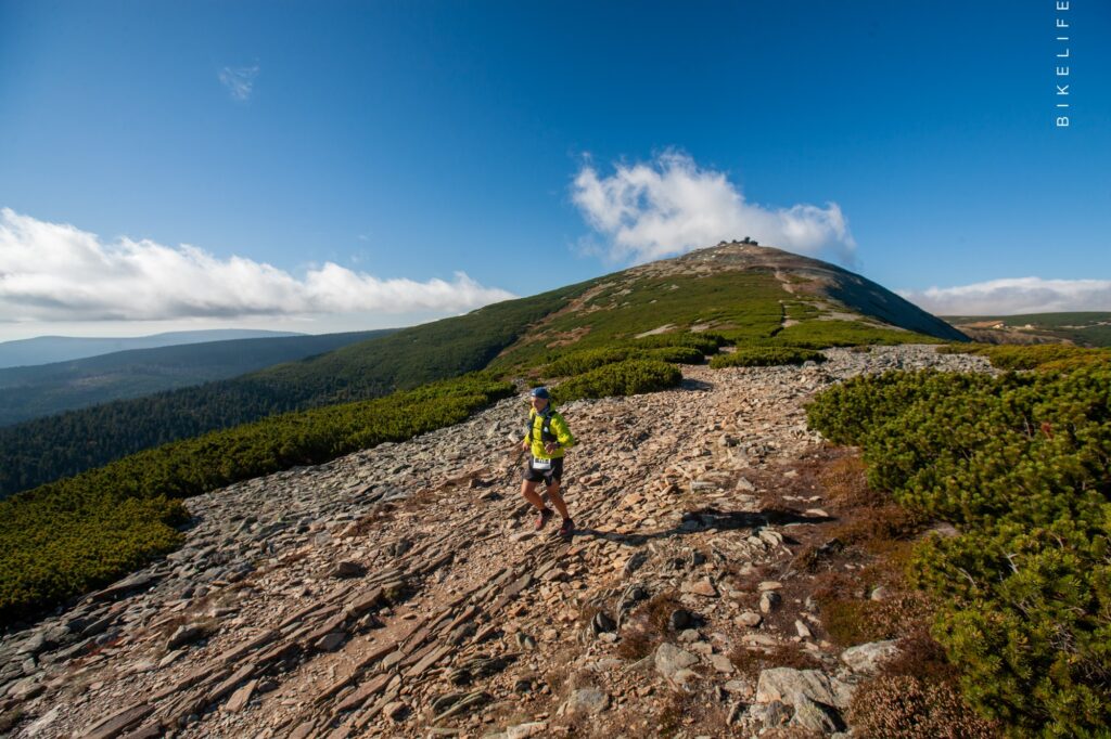 Mountain trails of the UltraKotlina run.